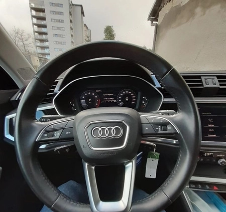 Audi Q3 cena 112000 przebieg: 73800, rok produkcji 2019 z Kraków małe 254